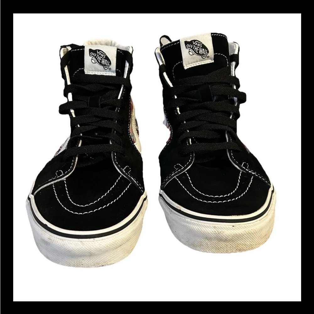 🔥 RARE Vans SK8-Hi (Paradise Floral) Floral Design Men’s Size 10 US / Like New - Picture 6 of 14